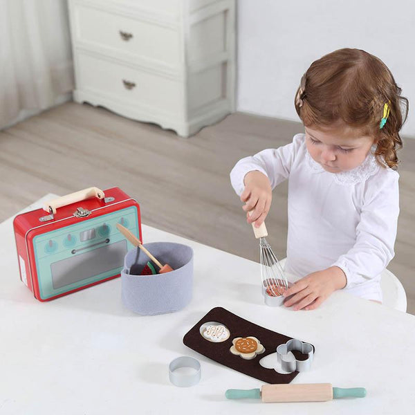 Cookie Baking Playset in Tin Case-Kaper Kidz-My Happy Helpers